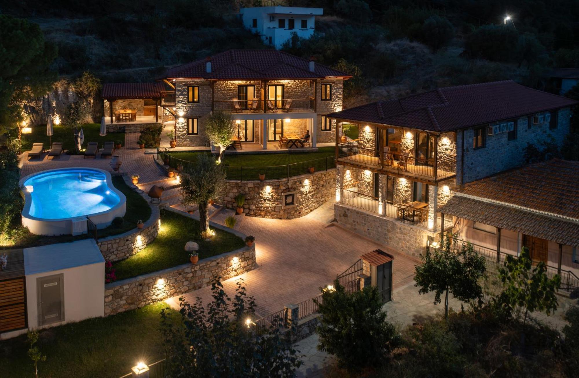 Lithos Villas Apollon Sykia Chalkidikis Exterior foto