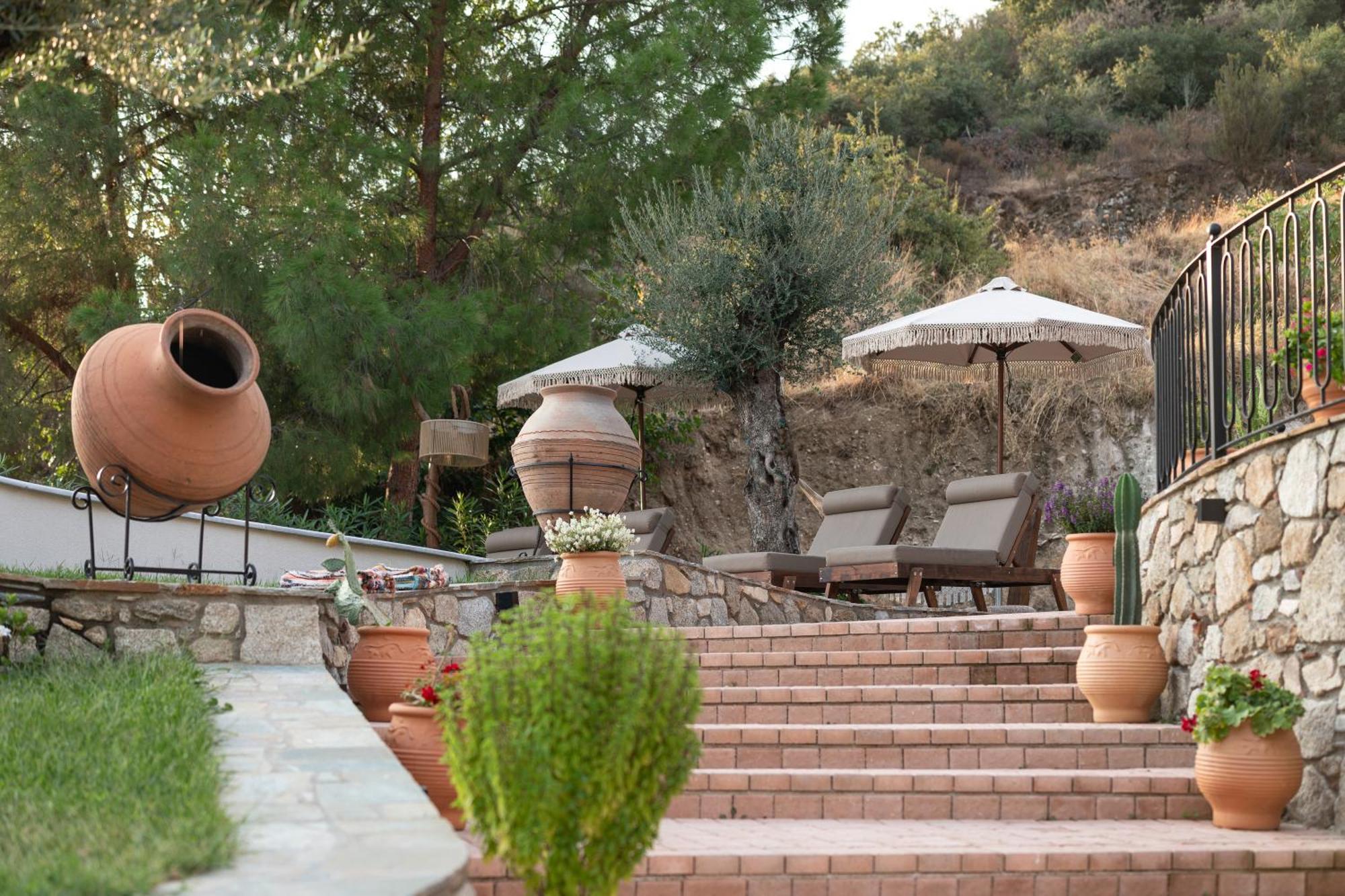 Lithos Villas Apollon Sykia Chalkidikis Exterior foto